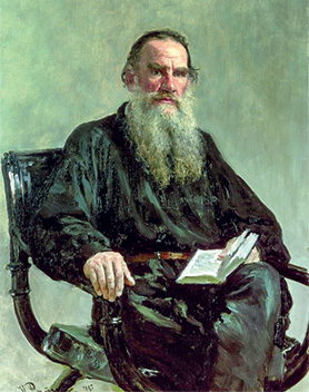 Ilya Efimovich Repin Portrait of Leo Tolstoy