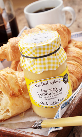 Lemon Curd with croissants