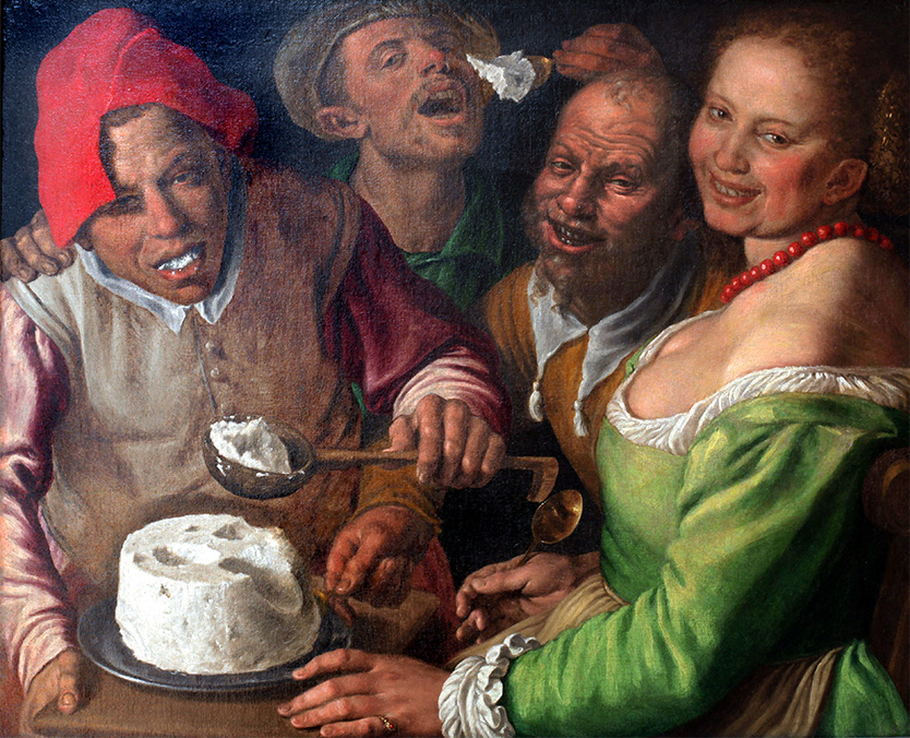 The Ricotta eaters Vincenzo Campi