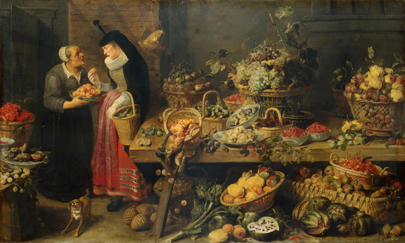 Frans Snyders   Fruit Stall