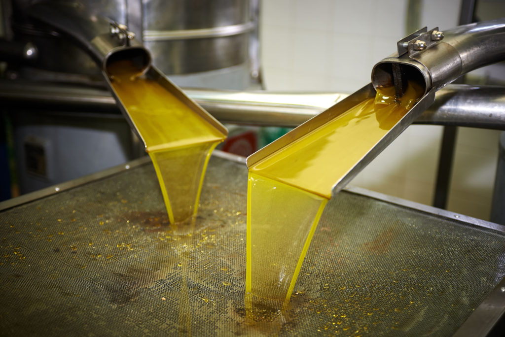 отжим оливковое масло